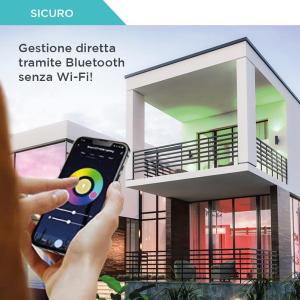 FSL SMART Lampada Goccia SMART BEACON TECH 10w RGB+3WHITE Dim + EXPO - MINIMO 10pz