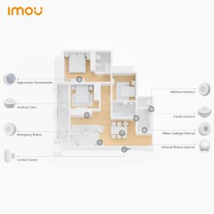 Imou Sensore porte e finestre Zigbee