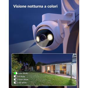 Imou Telecamera Cruiser 2 3K PTZ IP/Wi-Fi Full-color 5MP 3.6mm IR