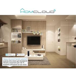 Homcloud Presa Intelligente Wi-Fi 16A italiana bipasso-schuko