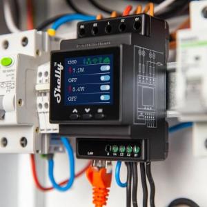 Shelly Pro 4PM - IP Smart Relay DIN 4 ch. LAN/WiFi/BT + PM