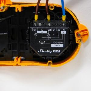 Shelly Plus 2PM Gen 3 - Smart Relay Tapparelle 16A AC/DC WiFi + PM