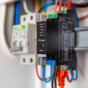 Shelly Pro 2PM - IP Smart Relay DIN 2ch. LAN/WiFi/BT + PM