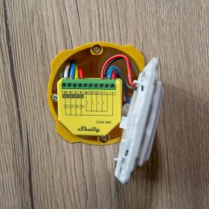 Shelly Plus RGBW PM - Controller Strisce LED 12-24DC RGBW + PM