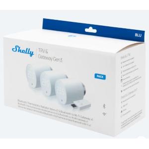Shelly BLU TRV x3 + Shelly BLU Gateway Gen3