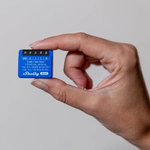 Shelly Mini 1 GEN3 DOUBLE PACK- Smart Relay 8A AC/DC WiFi/BT