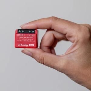 Shelly Mini 1PM Gen 3  - Smart Relay 8A AC WiFi/BT + PM