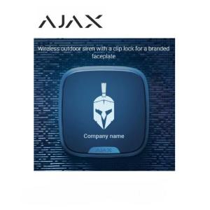 Ajax Sirena da esterno doppio pannello (StreetSiren DoubleDeck) nero