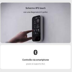 Ajax Tastierino touch screen (KeyPad TouchScreen) bianco