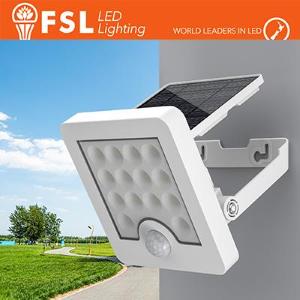 FSL Faro da esterno solare con sensore di movimento 40w (4 led)