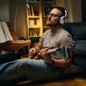 OneOdio Studio Pro C Hi-Res Cuffie DJ Wireless Silver/Brown