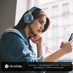 OneOdio Studio Pro C Hi-Res Cuffie DJ Wireless Blue