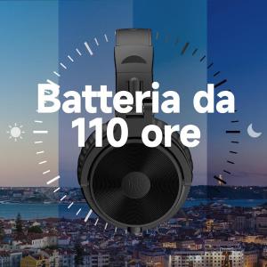 OneOdio Studio Pro C Hi-Res Cuffie DJ Wireless Red/Black