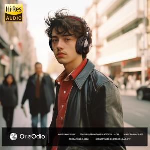 OneOdio Studio Pro C Hi-Res Cuffie DJ Wireless Red/Black