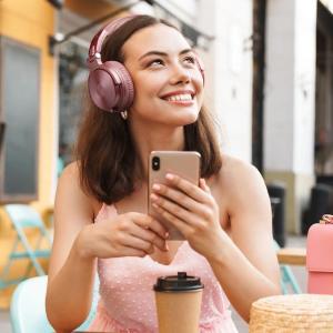OneOdio Studio Pro C Hi-Res Cuffie DJ Wireless Rose Gold