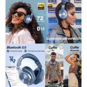 OneOdio Fusion A70 Hi-Res Cuffie DJ Wireless e c/Cavo Blue