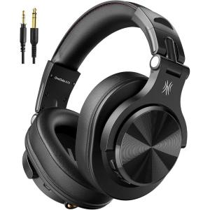 OneOdio Fusion A70 Hi-Res Cuffie DJ Wireless e c/ Cavo, Microfono Stereo Hi-Fi