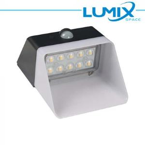 LUMIX SPACE Lampada da parete solare LED senza fili con sensori