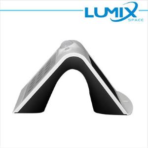 LUMIX SPACE Lampada da parete LED solare senza fili con Sensori 220lm BIANCO