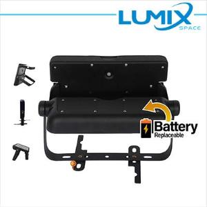 LUMIX SPACE Faretto solare LED senza fili 500lm - con sensori