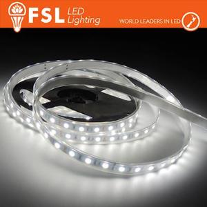 SMD5050 Striscia LED 5m IP65 5050 24V - 12W/m 60led/m 3000K