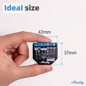 Shelly Plus 2PM - FOUR PACK Smart Relay Tapparelle 16A AC/DC WiFi + PM