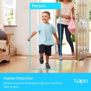 Tapo-TP Link Telecamera di sorveglianza AI C225 2K Wi-Fi Pan/Tilt Tapo TP-Link