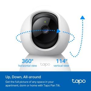 Tapo-TP Link Telecamera di sorveglianza TC71 2K Wi-Fi Pan/Tilt Tapo TP-Link