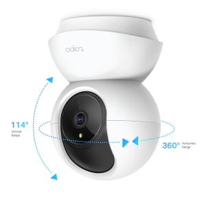 Tapo-TP Link Telecamera di sorveglianza FullHD TC70 Pan/Tilt Wi-Fi Tapo TP-Li