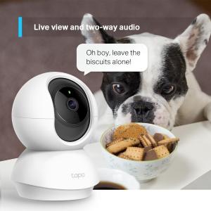 Tapo-TP Link Telecamera di sorveglianza FullHD TC70 Pan/Tilt Wi-Fi Tapo TP-Li