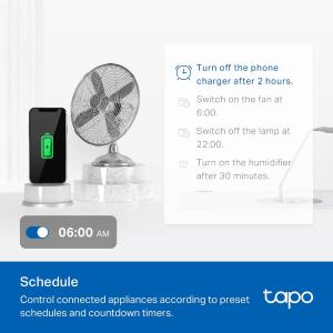 Mini Presa Smart Bipasso ITA Wi-Fi TP10 Tapo TP-Link