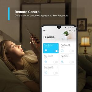 Tapo-TP Link Presa Schuko Smart Wi-Fi P100