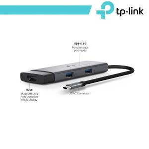 TP-Link USB Type-C 5 in 1 Hub - TL-UH5020C