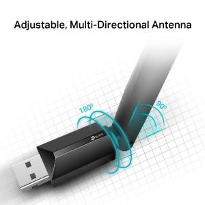 Adattatore USB DualBand 600Mbps 5dBi Archer TP-LINK T2U Plus
