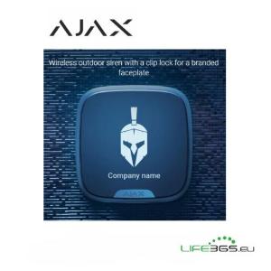 Ajax Sirena da esterno doppio pannello (StreetSiren DoubleDeck) bianco
