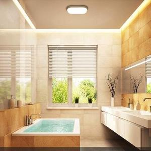 FLRE Plafoniera LED OVALE NERA 15W 4000K 55*100*200 IP54