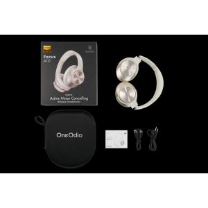 OneOdio Focus A10 Bianco Hi-Res Cuffie Wireless c/ Cancellazione Attiva Rumore