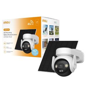 Imou Telecamera AOV PT a batteria 5Mp 3K Kit Wi-FI + 4G con SIM inclusa
