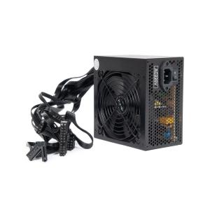 VULTECH ALIMENTATORE 600W CON VENTOLA DA 12CM TERMOREGOLATA, SERIE ESSENCE