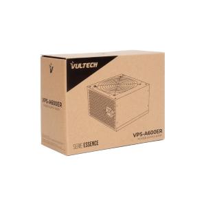 VULTECH ALIMENTATORE 600W CON VENTOLA DA 12CM TERMOREGOLATA, SERIE ESSENCE