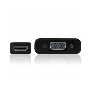 VULTECH ADATTATORE CONVERTITORE HDMI to VGA + AUDIO