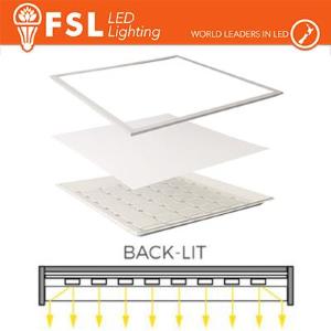 Pannello LED 60x60cm - 48W 4000K CRI80 RETROILLUMINATO