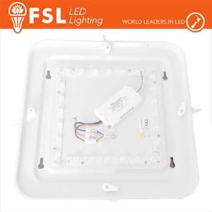 Plafoniera Quadrata LED IP20 25W 5700K 33x6,8cm