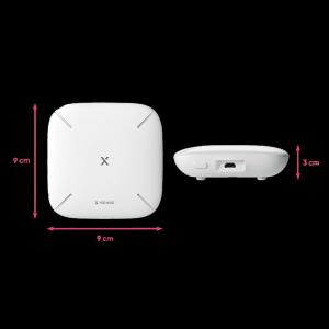 X-Sense KIT 6x Sensori Fumo Link+PRO a batteria sostituibile con centralina RF