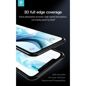 Pellicola in vetro temperato Full 3D Apple iPhone 11 Pro Max Nera