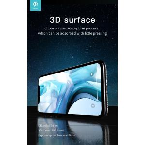 Pellicola in vetro temperato Full 3D Apple iPhone 11 Pro Max Nera
