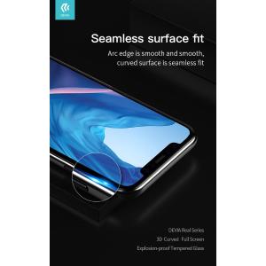 Pellicola in vetro temperato Full 3D Apple iPhone 11 Pro Max Nera