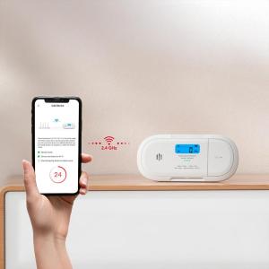 X-Sense Sensore CO-Monossido Wi-Fi a batteria sostituibile