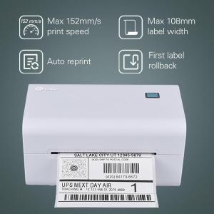 G&G Stampante Termica 4*6 per la Spedizione di pacchi,USB+BT+WIFI
