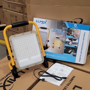 LUMIX SPACE Faretto a LED portatile a batteria - 12 ORE